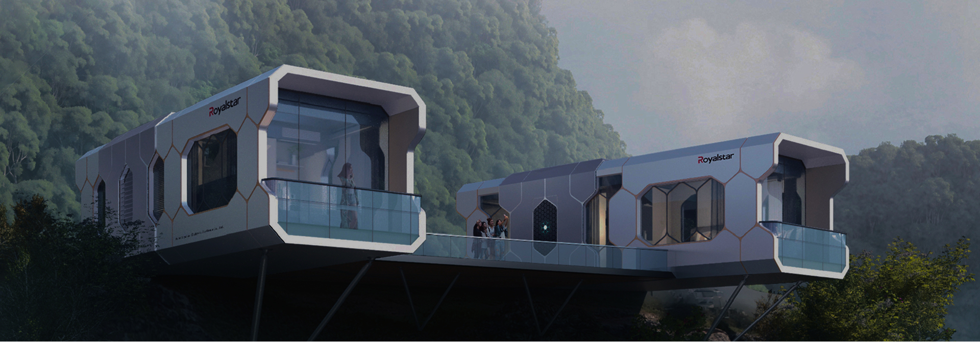 AIスマートハウスの外観写真