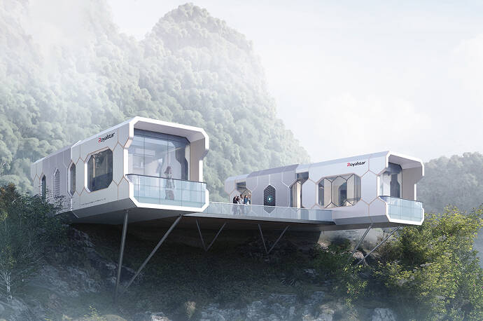 ハニカムシリーズの写真