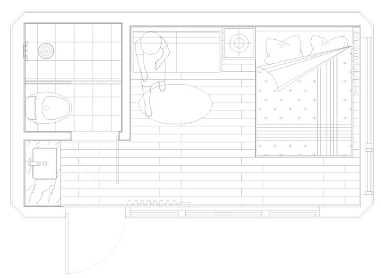 F16のフロアマップ